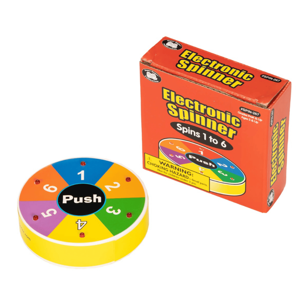 Super Duper Electric Spinner (Numbers 1-6)