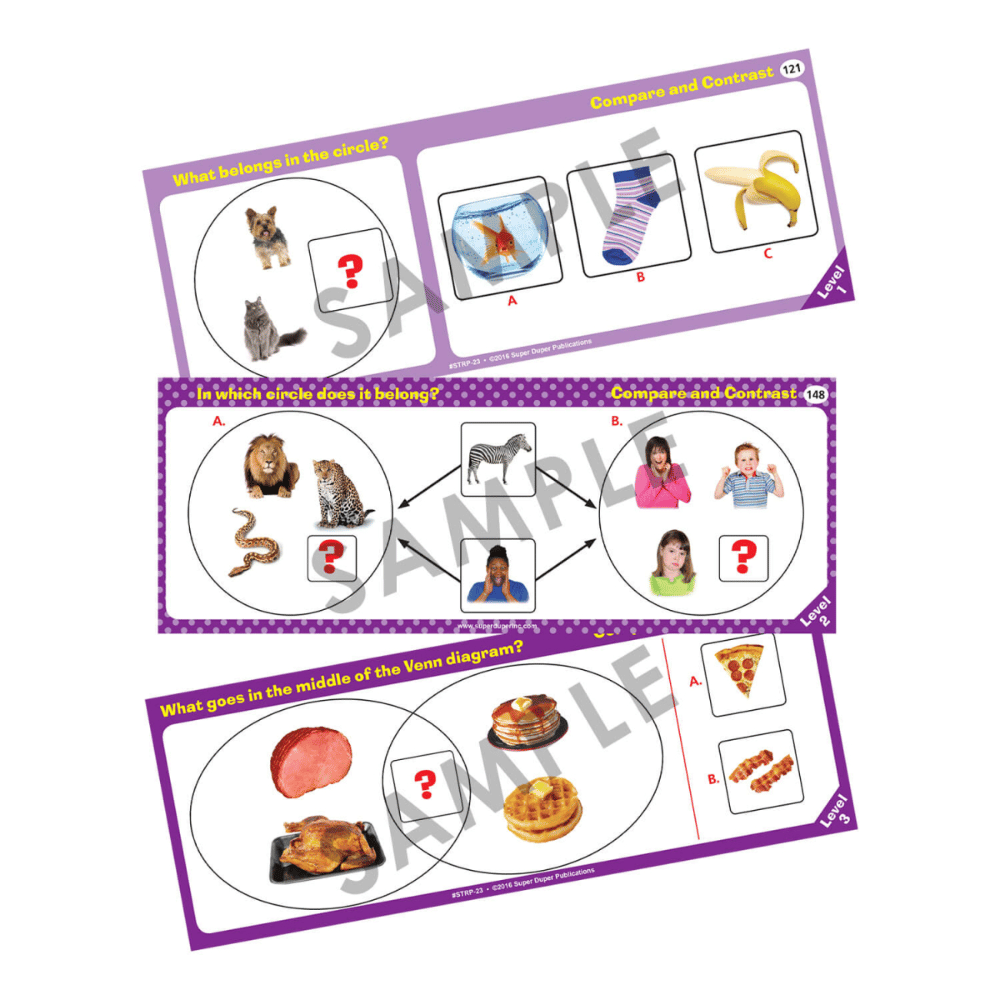 Inferencing Skill Strips® Sample Cards