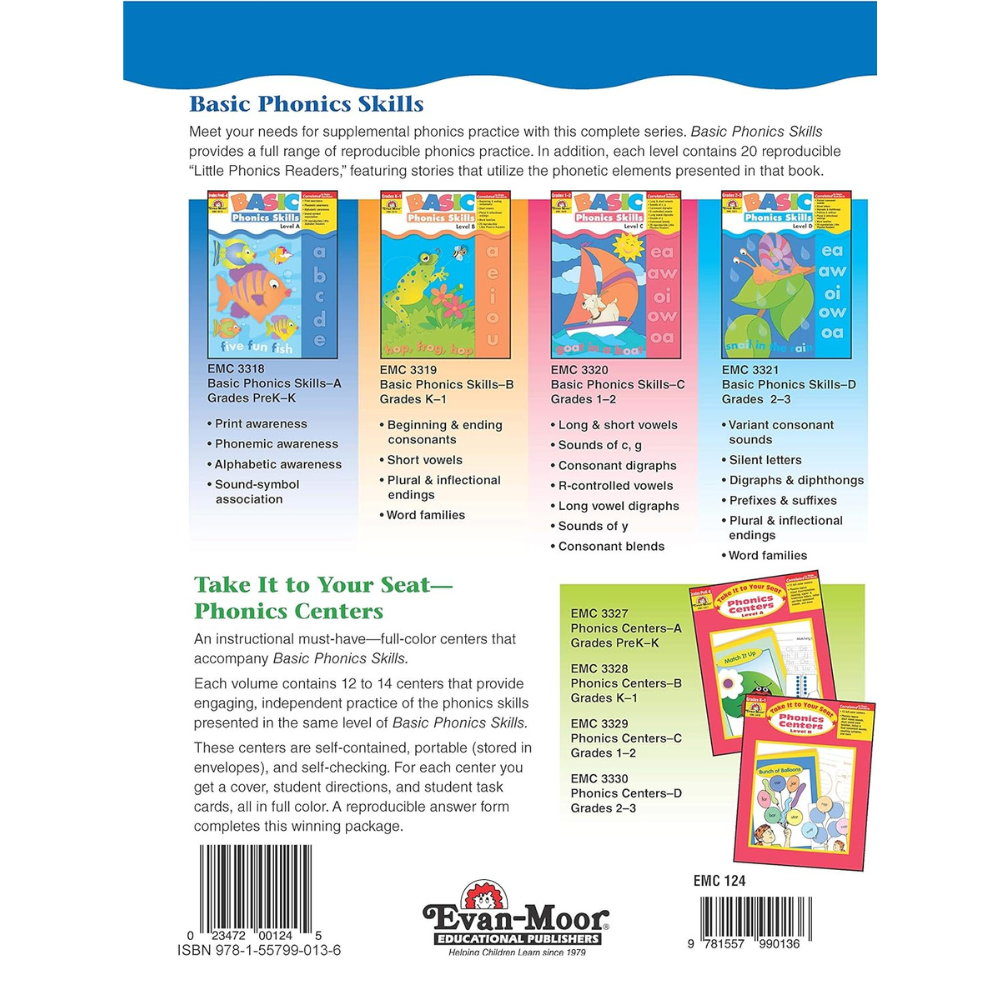 Sequencing Cut and Paste Activities Back Cover