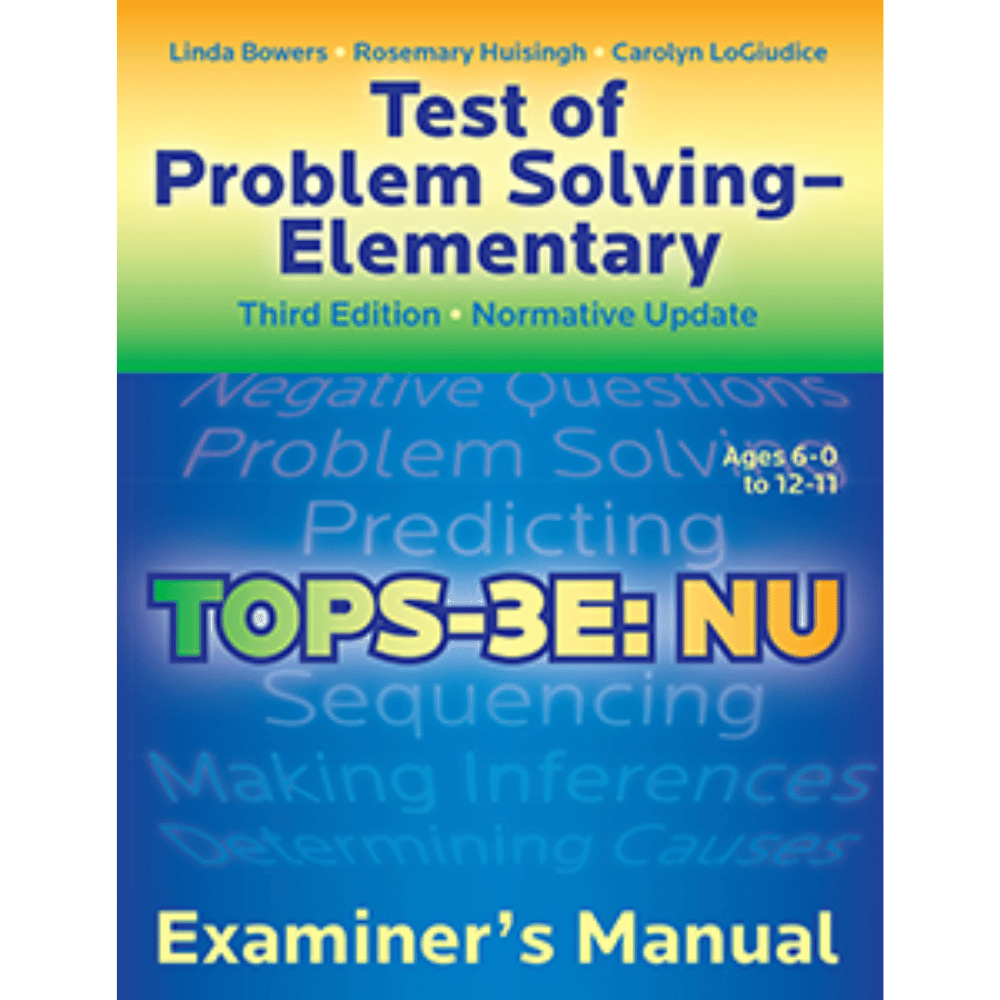 TOPS-3E:NU Examiners Manual