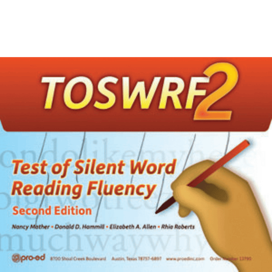 TOSWRF-2: Test of Silent Word Reading Fluency (Second Edition) complete kit