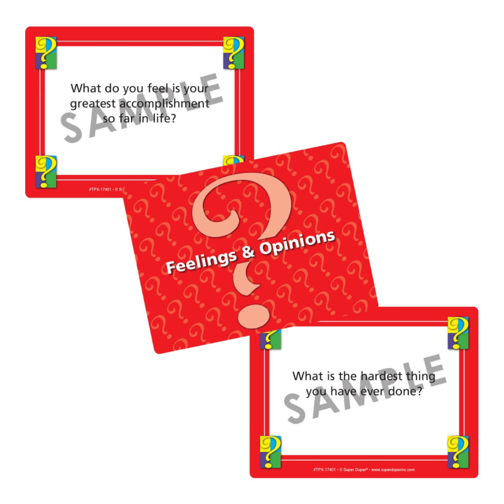 The Question Conversation Starter Cards