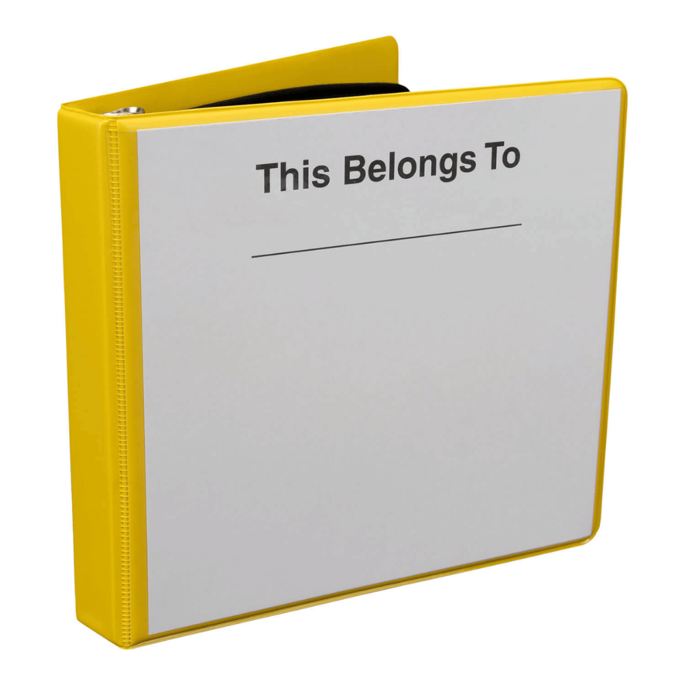 Webber® Large Communication Books front cover
