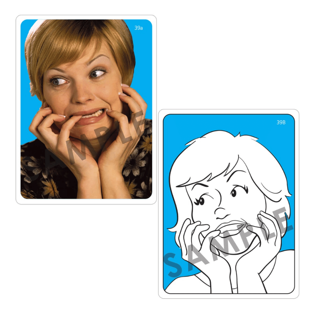 Webber® Photo Cards (Emotions) sample cards