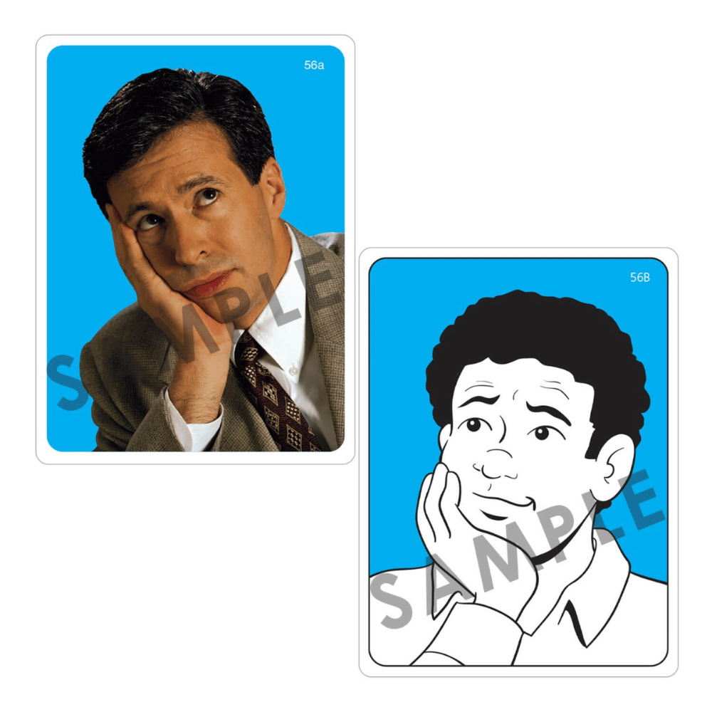 Webber® Photo Cards (Emotions) sample cards