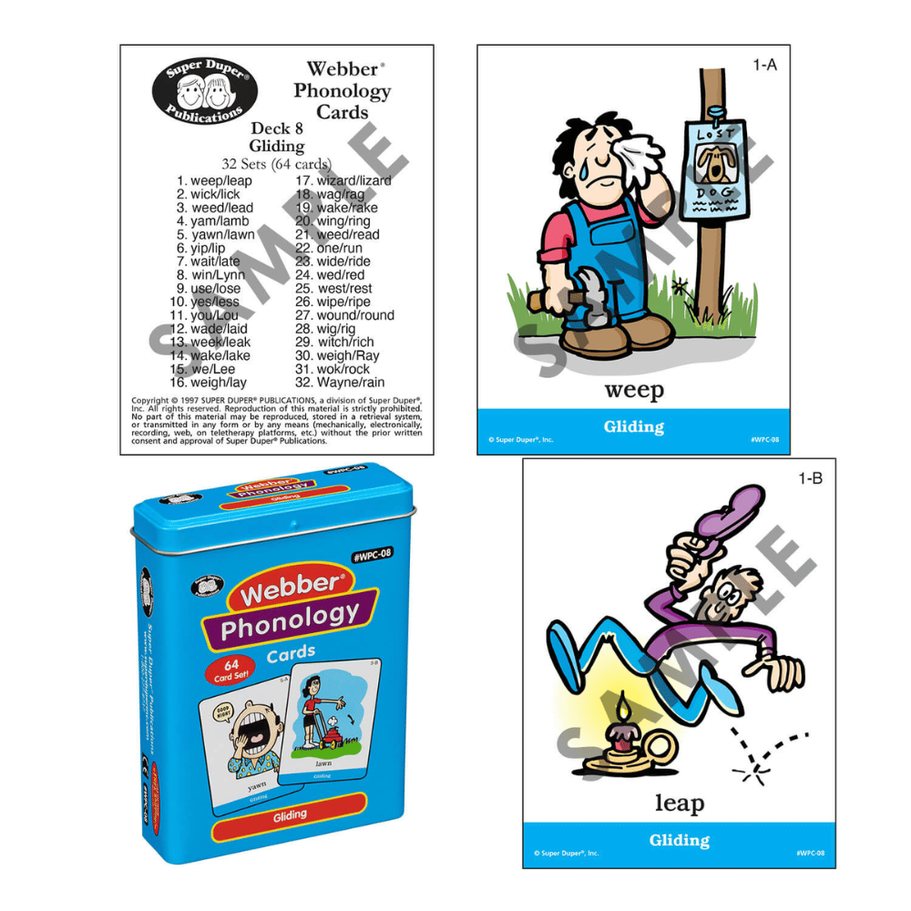 Webber® Phonology Cards