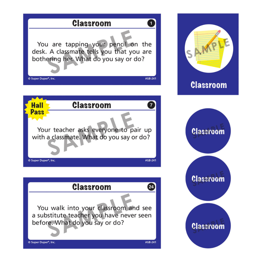What Do You Say . . . What Do You Do . . . ® At School? "Classroom" scenario sample