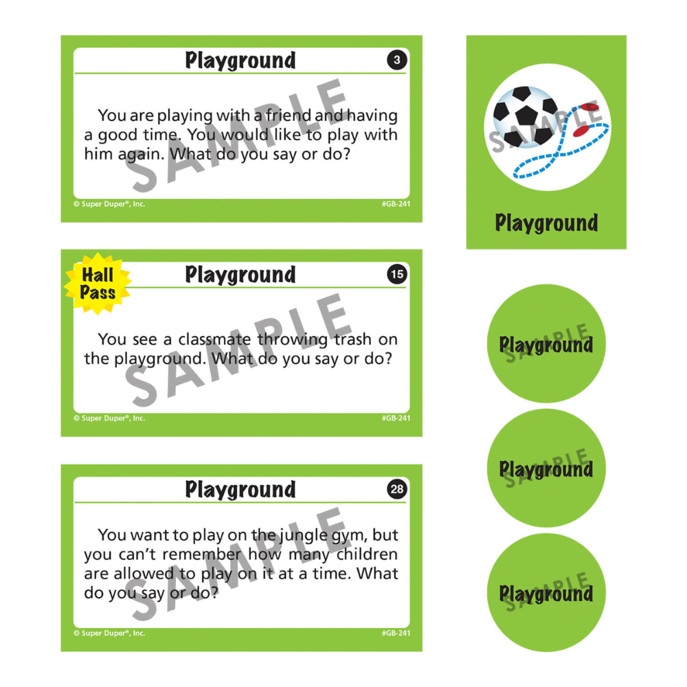 What Do You Say . . . What Do You Do . . . ® At School? "Playground" scenario sample