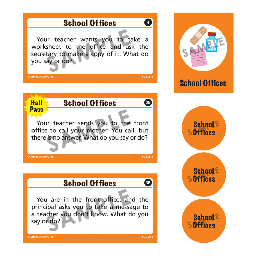 What Do You Say . . . What Do You Do . . . ® At School? "School Offices" scenario sample