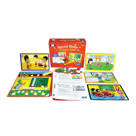 Social Skills Chipper Chat educational game that helps children with autism build social skills, Canada