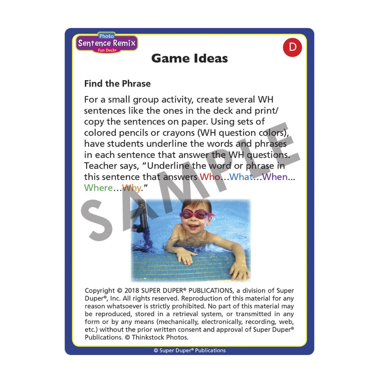 Photo Sentence Remix Fun Deck®