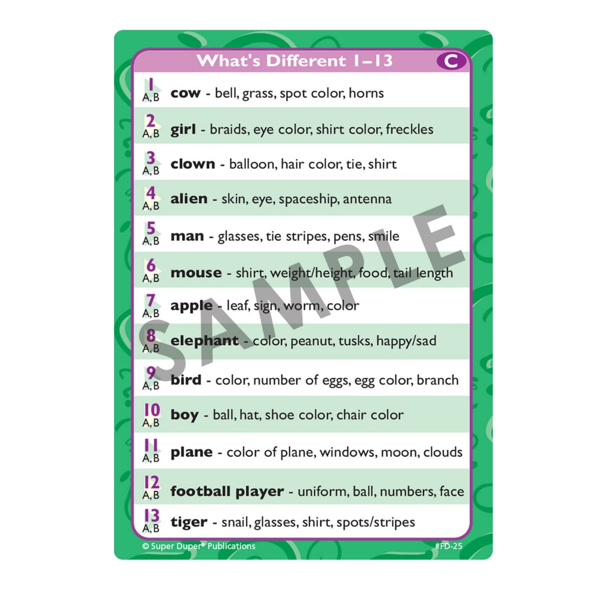 What's Different? Fun Deck®