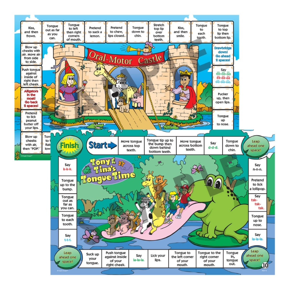 "Can Do"® Oral-Motor Game Boards