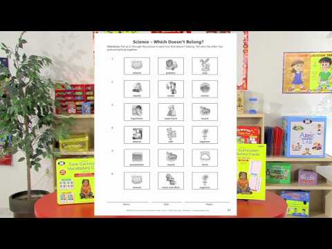 Speech-Language Pathologist (SLP) explaining how to use Webber® Core Curriculum Vocabulary Cards and Fun Sheets (Level 2)