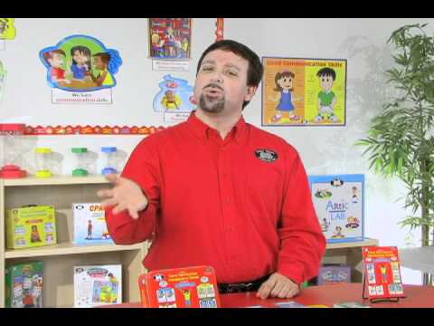 Speech-Language Pathologist (SLP) explaining how to use Webber® Core Curriculum Vocabulary Cards and Fun Sheets (Level Pre-K)