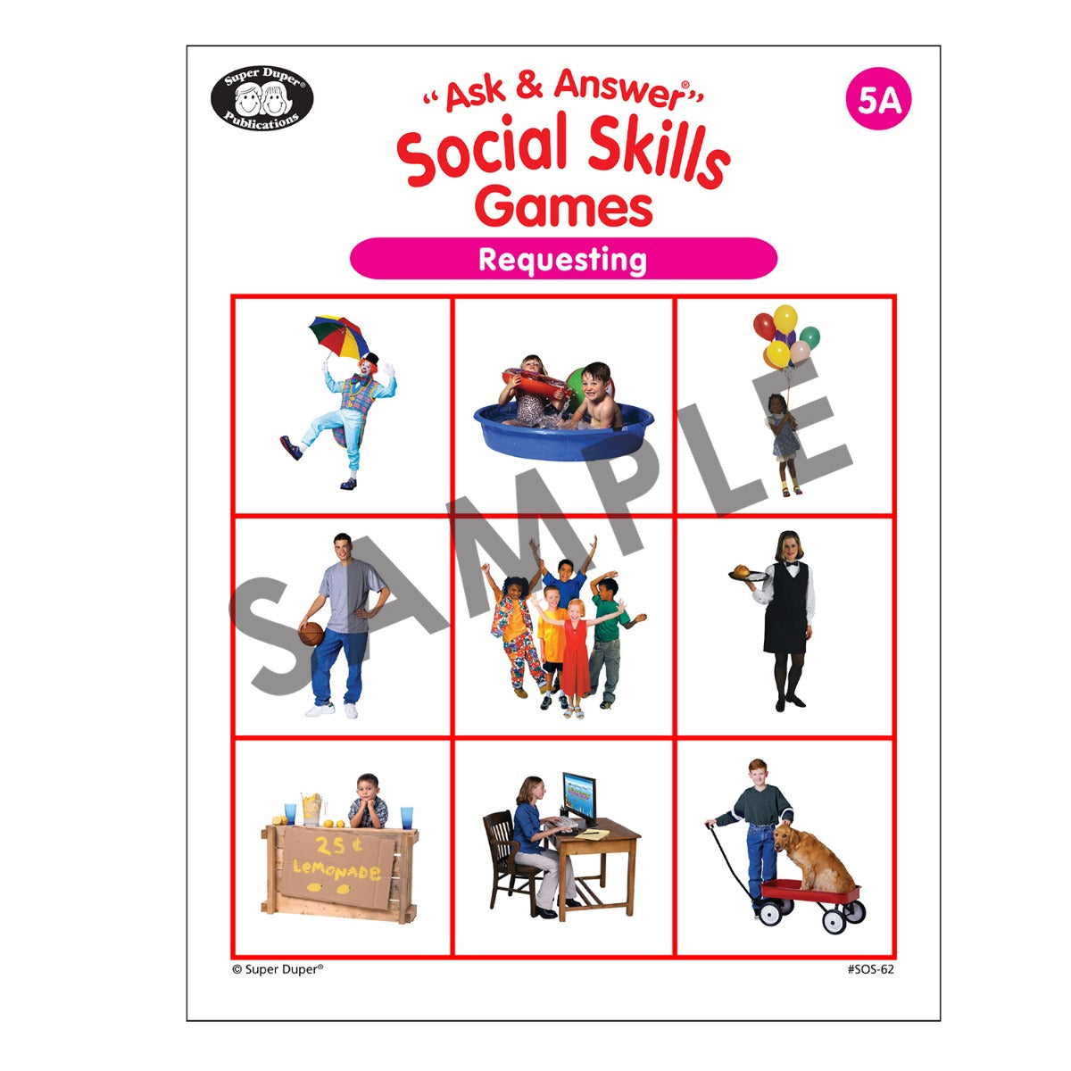 Ask & Answer® Social Skills Games