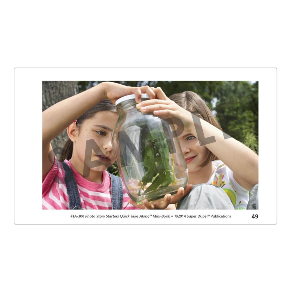 Photo Story Starters Quick Take Along® Mini-Book
