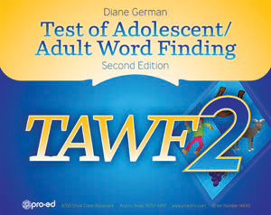 Test of Adolescent/Adult Word Finding