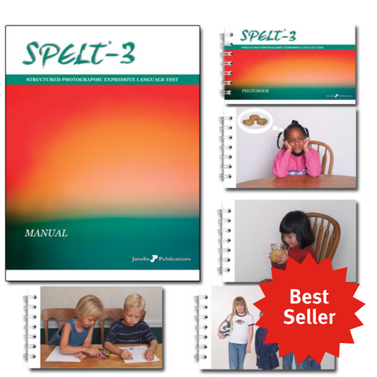 SPELT®-P 3: Structured Photographic Expressive Language Test (Third Edition) Complete Kit