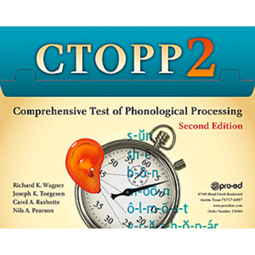 Comprehensive Test of Phonological Processing (CTOPP 2), Second Edition, Complete Kit, Canada
