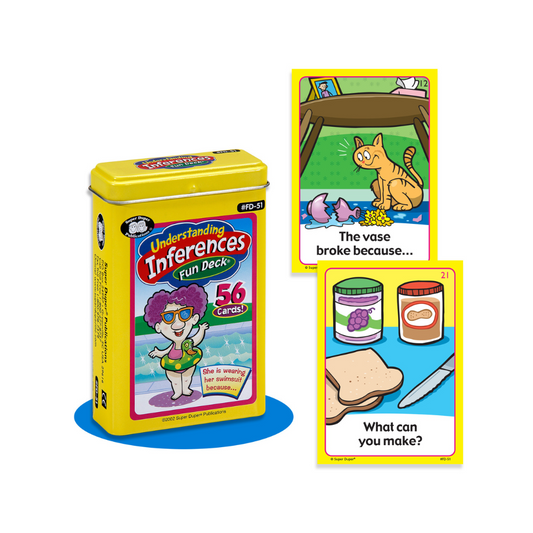 Understanding Inferences Fun Deck® educational flash cards