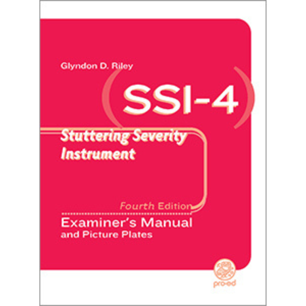 SSI-4: Stuttering Severity Instrument (Fourth Edition)