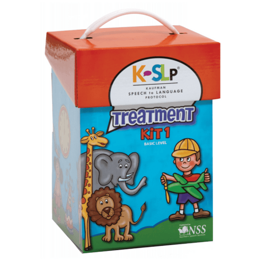 Kaufman Kit 1: Basic Level, speech therapy learning cards for chilldren