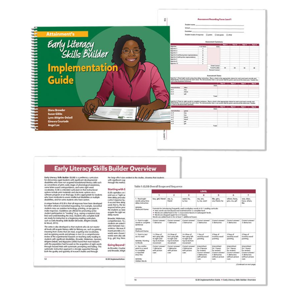 Early Literacy Skills Builder (ELSB) Curriculum Implementation Guide