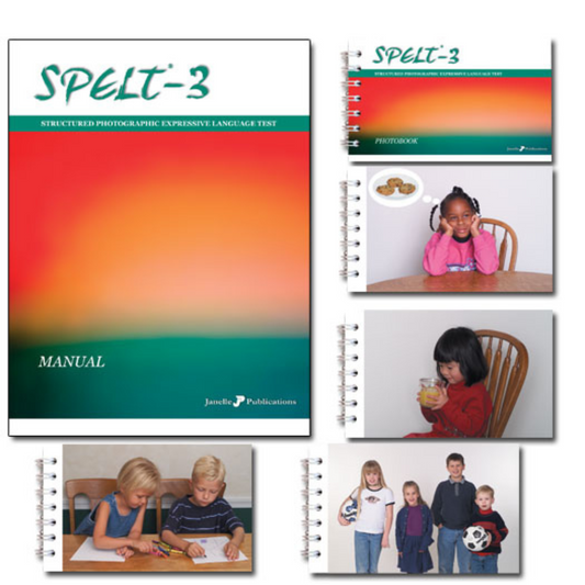 SPELT®-P 3: Structured Photographic Expressive Language Test (Third Edition) Complete Kit