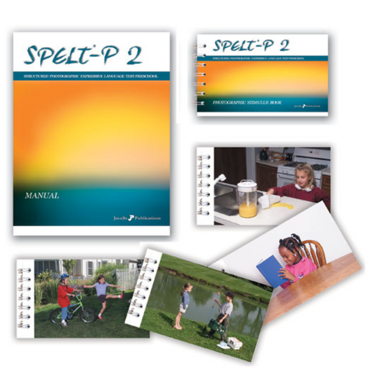 SPELT®-P 2: Structured Photographic Expressive Language Test (Preschool), Second Edition Complete Kit