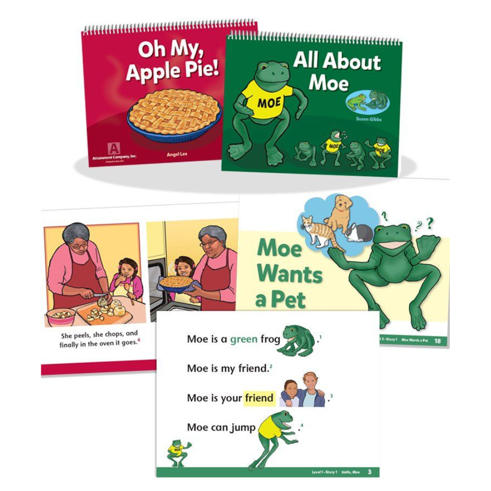 Early Literacy Skills Builder (ELSB) Curriculum, Interactive Storybooks