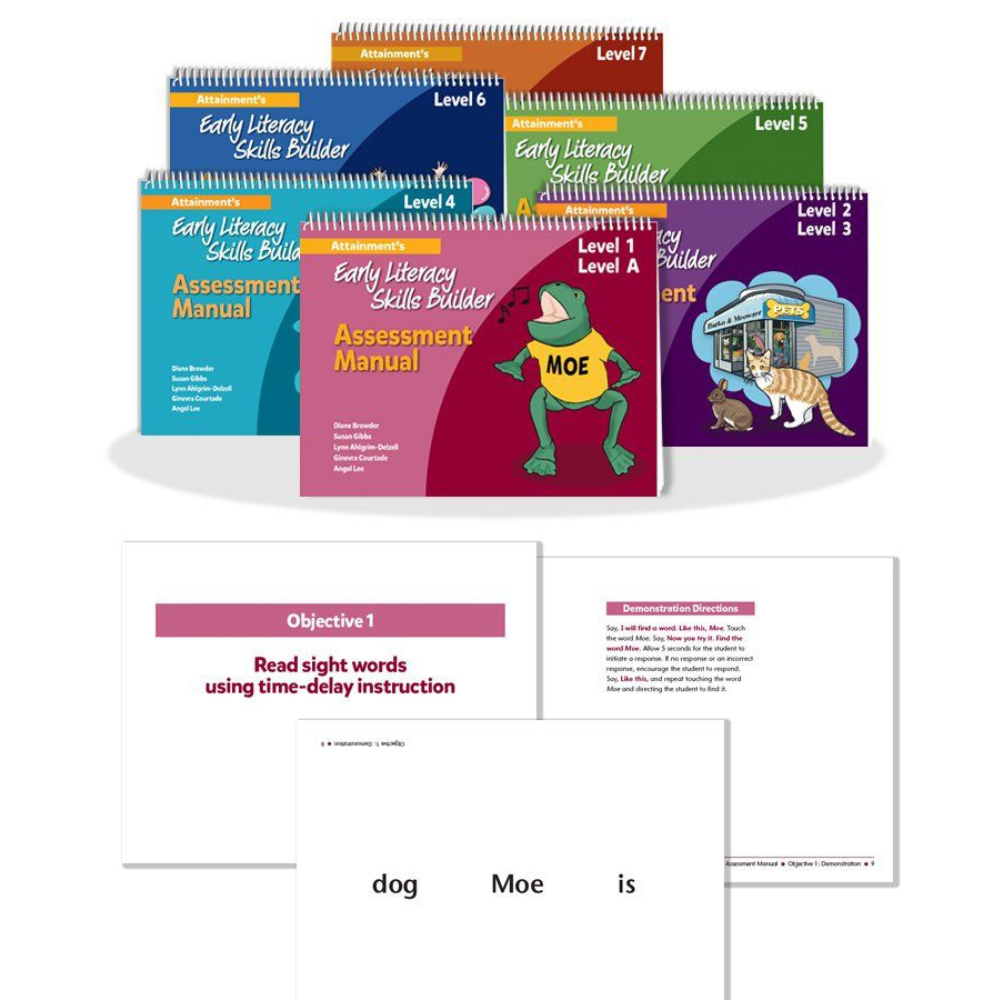 Early Literacy Skills Builder (ELSB) Curriculum, Assessment Manuals for Levels 1-7