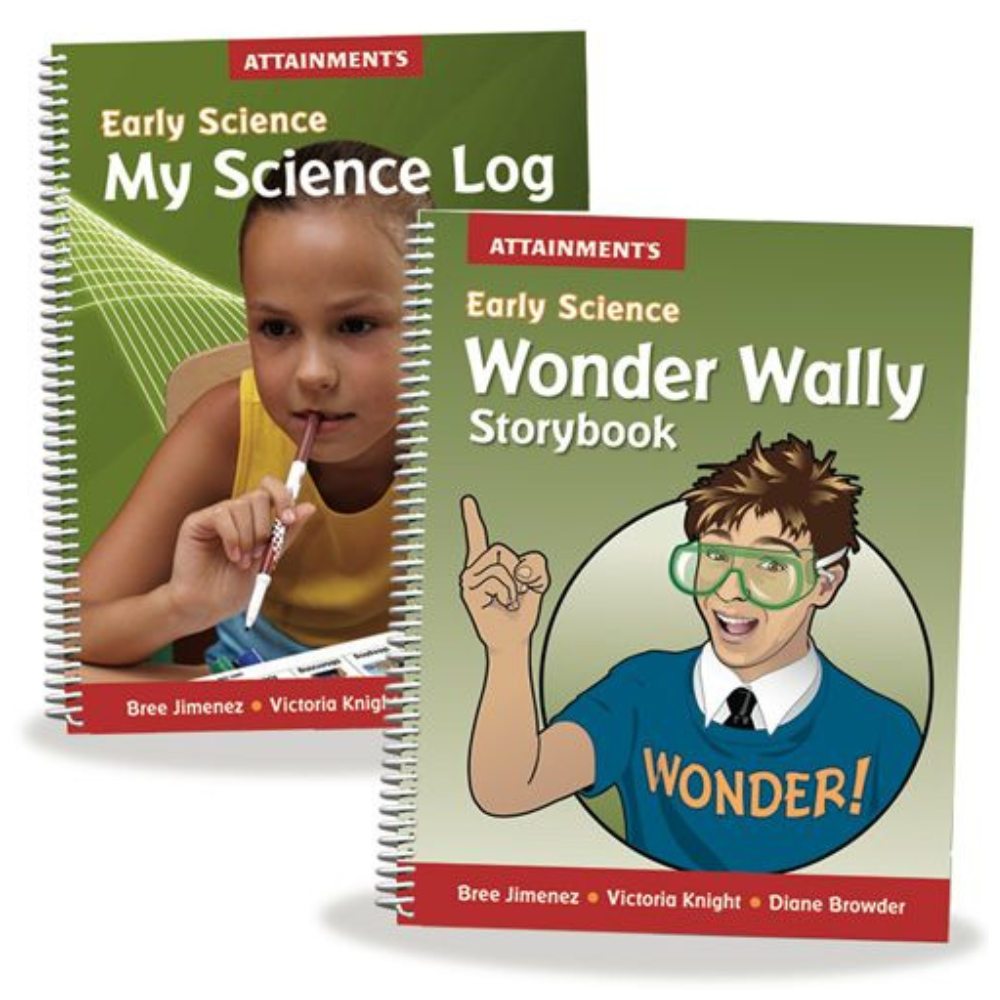Early Science curriculum for elementary students, My Science Log and Wonder Wally workbooks, Canada