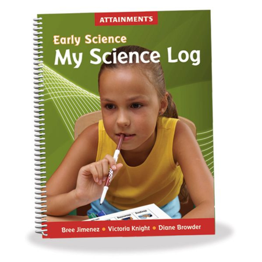 Early Science Curriculum, My Science Log workbook for elementary students learning foundational science, Canada
