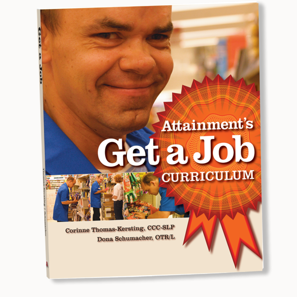 Attainment's Get a Job Curriculum book 