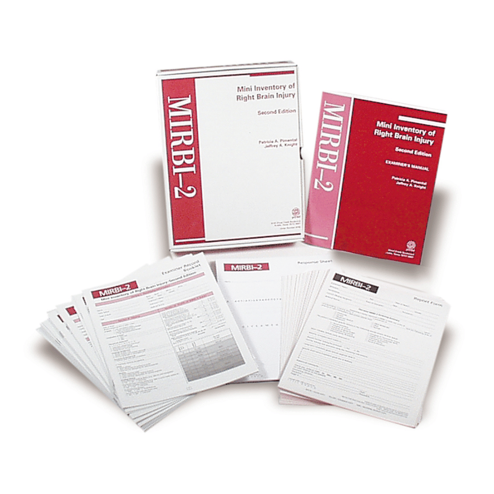 Mini Inventory MIRBI-2: Mini Inventory of Right Brain Injury (2nd Edition ...