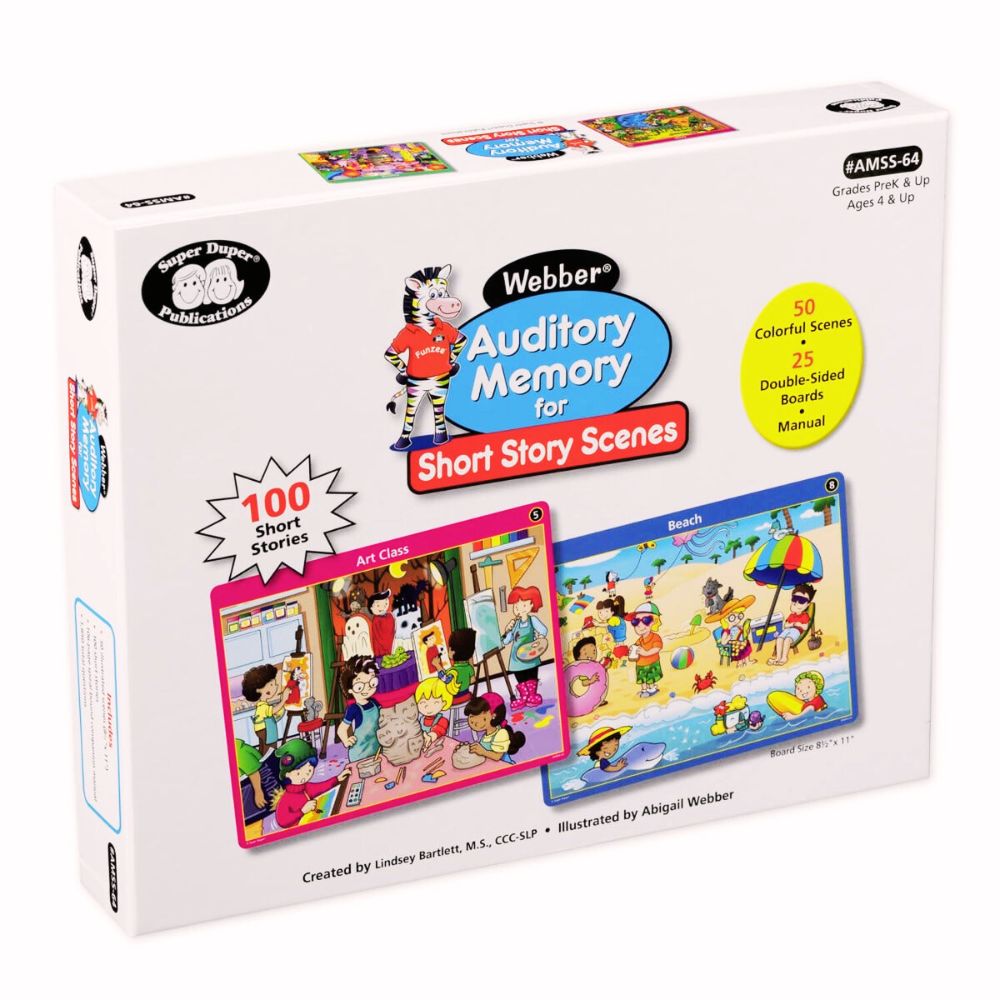 Webber Auditory Memory Short Story Scenes | Canada | Super Duper ...