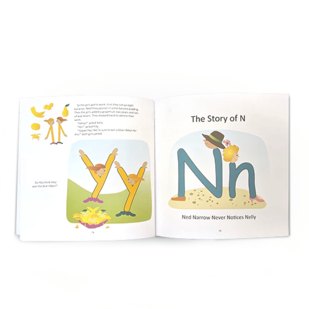 The Story of N: Need Narrow Never Notices Nelly in the Alphabet Tales book