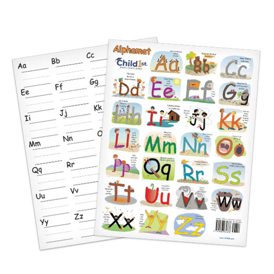 Alphamat dry erase letter sounds worksheet