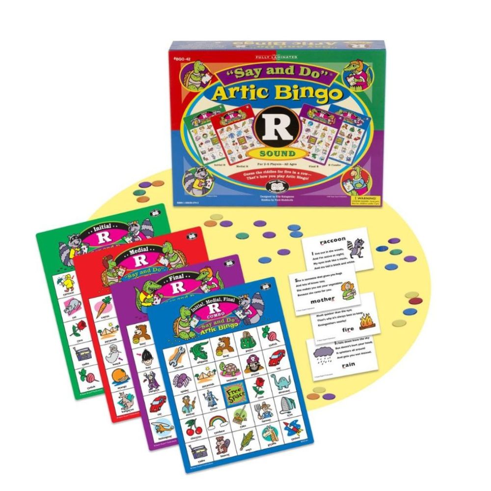 Say and Do® Artic Bingo