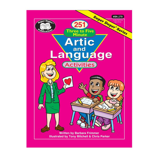 251 3-5 Min Artic Language Activities Book