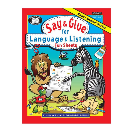 Say & Glue for Language & Listening Fun Sheets