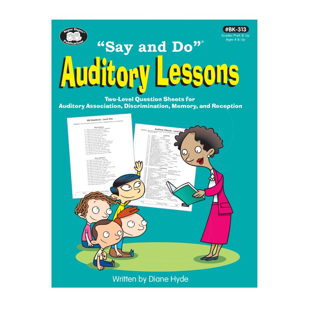 Say And Do Auditory Lessons Book