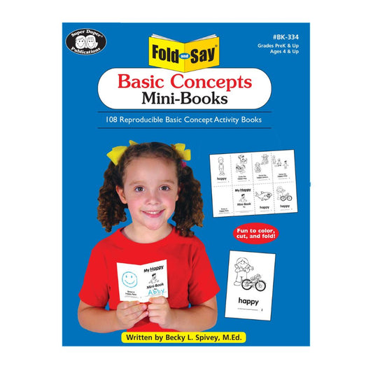 Fold And Say Basic Concepts Mini-Books