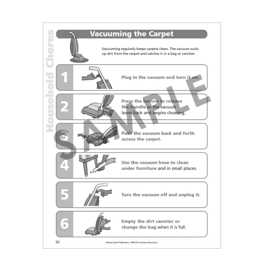 Functional Sequencing Activity Sheets