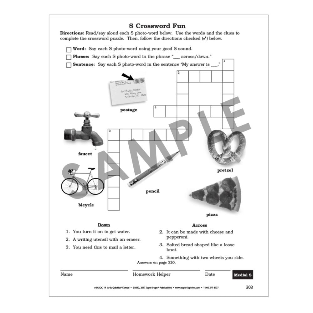 Artic Quickies® Combo Photo Fun Sheets