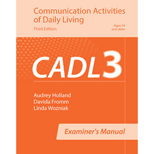 CADL-3 Examiner's Manual