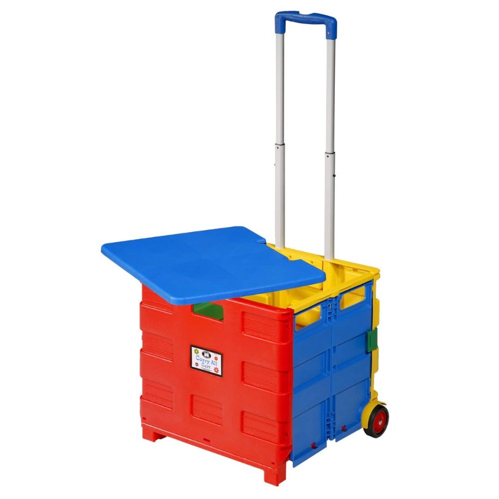 Carry All Cart™ rolling storage bin for Speech Language Pathologists (SLPs) and Occupational Therapists