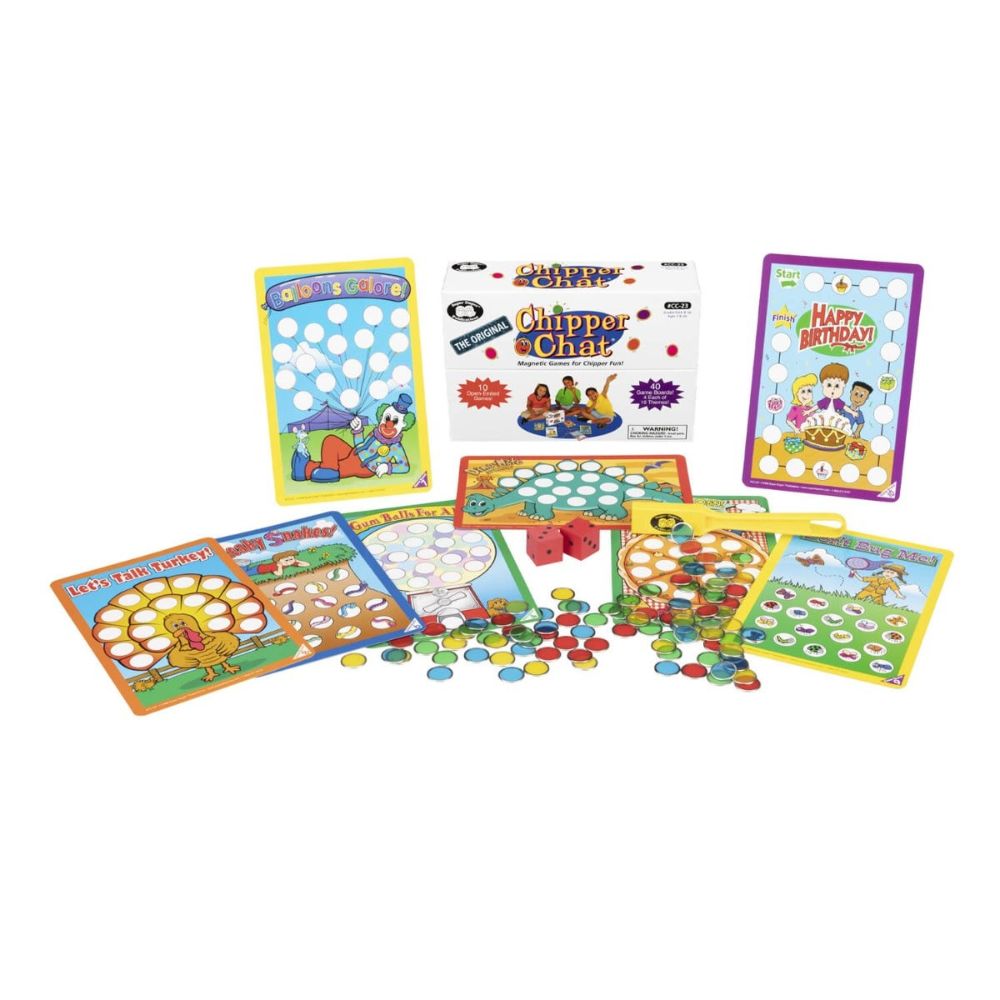Chipper Chat® (The Original), magnetic educational game for students and children