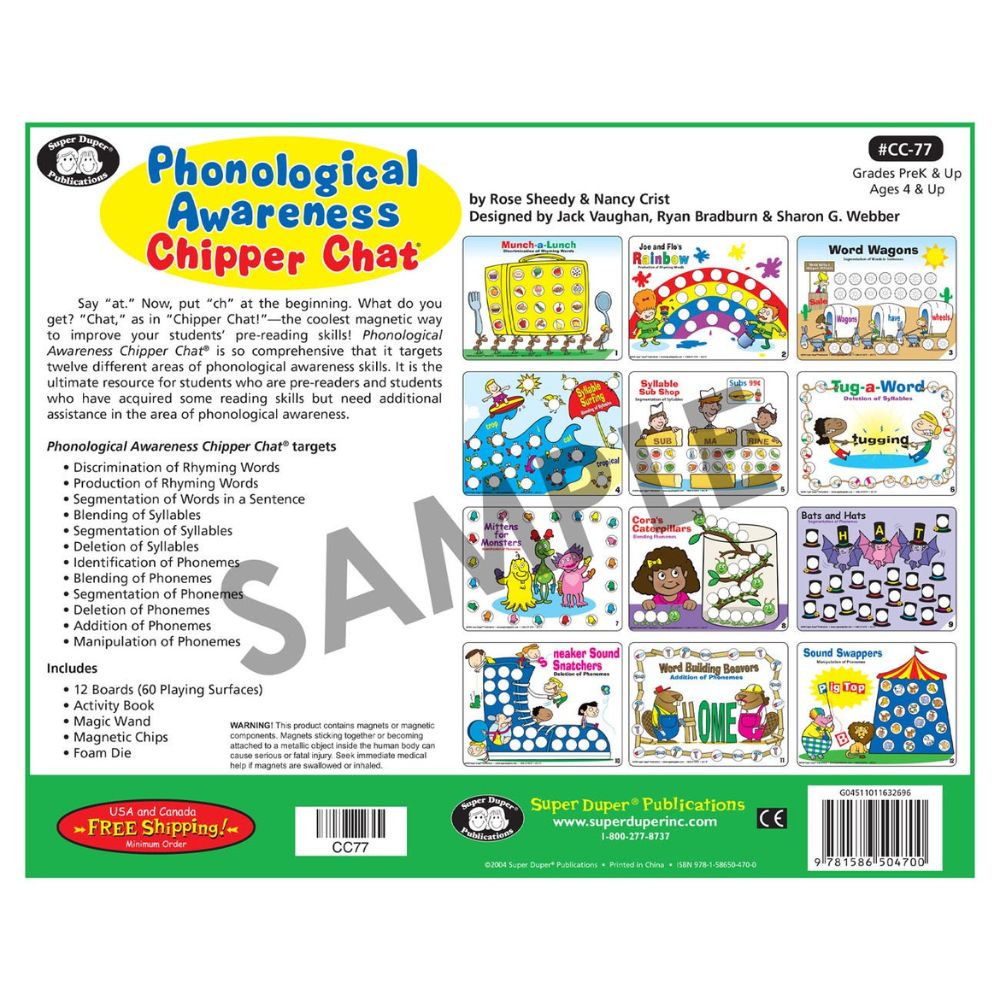 Phonological Awareness Chipper Chat®